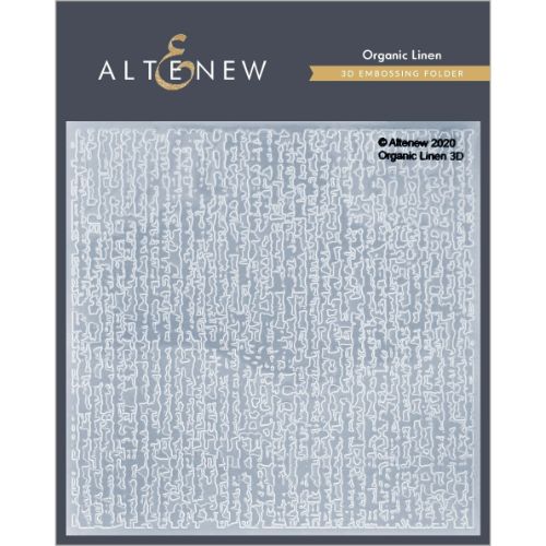 Altenew - Organic Linen 3D Embossing Folder