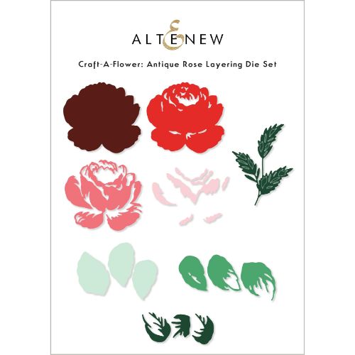 Altenew - Craft-A-Flower: Antique Rose Layering Die Set