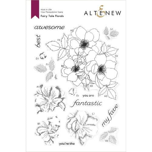 Altenew - Fairy Tale Florals Stamp Set