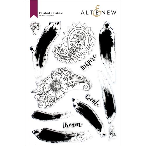 Altenew - Painted Rainbow Stamp Set