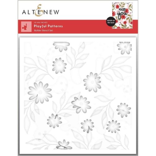 Altenew - Playful Patterns Stencil Set (4 in 1)