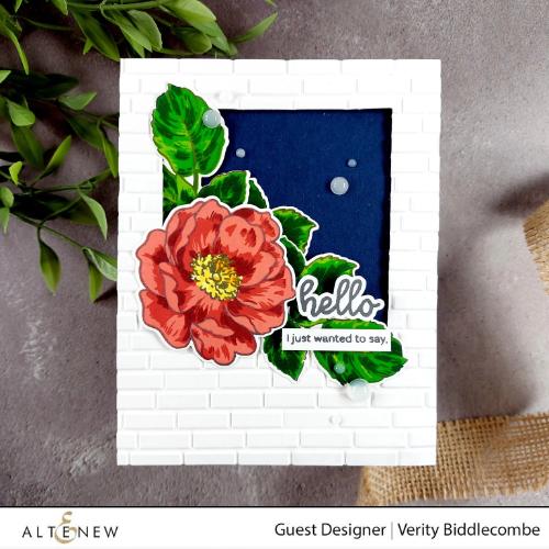 Altenew - Build-A-Flower: Wild Rose Layering Stamp & Die Set