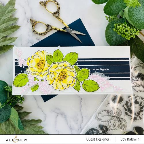 Altenew - Build-A-Flower: Wild Rose Layering Stamp & Die Set