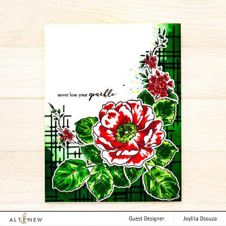 Altenew - Build-A-Flower: Wild Rose Layering Stamp & Die Set