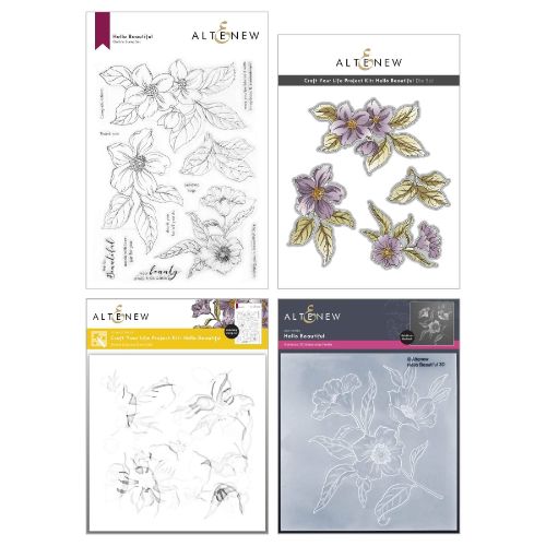 Altenew - Craft Your Life Project Kit: Hello Beautiful - Postage as per Actual