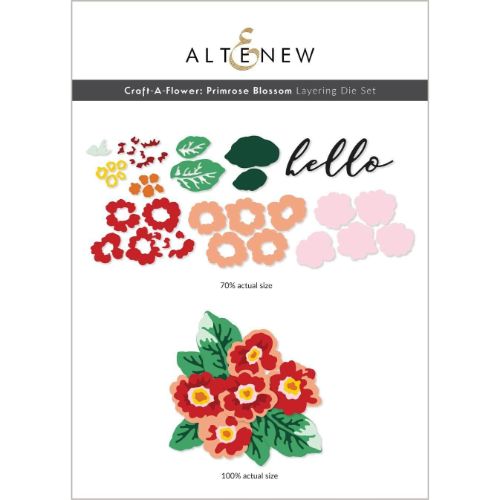 Altenew - Craft-A-Flower: Primrose Blossom Layering Die Set