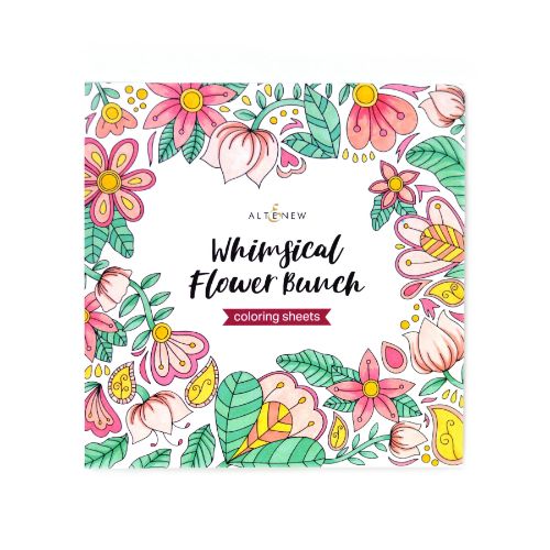Altenew - Whimsical Flower Bunch Coloring Sheets