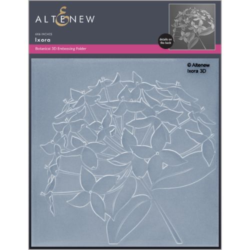Altenew - Ixora 3D Embossing Folder
