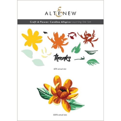 Altenew - Craft-A-Flower: Carolina Allspice Layering Die Set