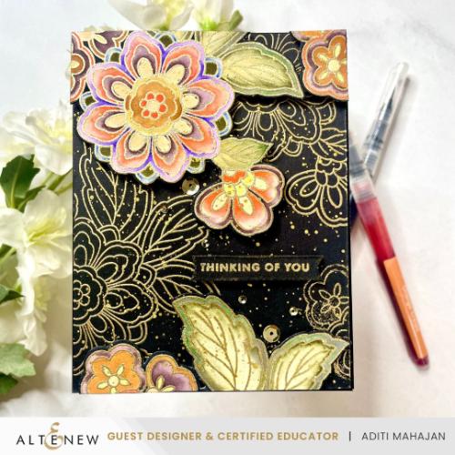 Altenew - Folk Art Flowers - Complete Bundle - Postage as per Actual