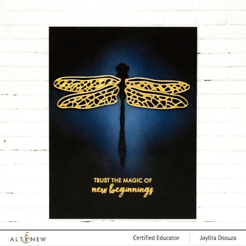 Altenew - Delicate Dragonflies - Hot Foil Plate Set