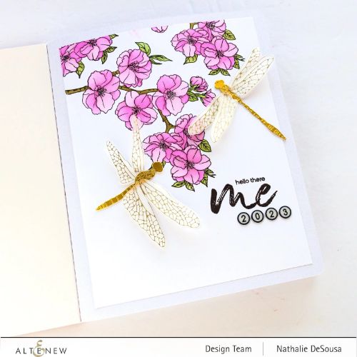 Altenew - Delicate Dragonflies - Hot Foil Plate Set