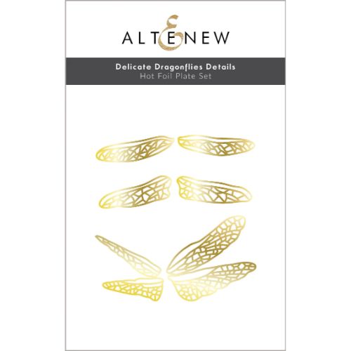 Altenew - Delicate Dragonflies - Hot Foil Plate Set