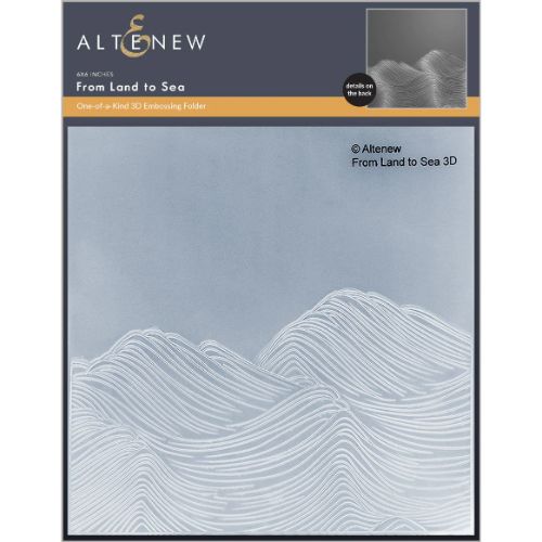 Altenew - From Land to Sea 3D Embossing Folder