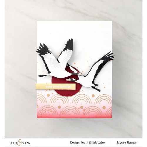 Altenew - Red-Crowned Cranes Layering Die Set