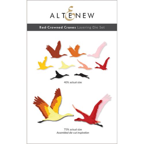 Altenew - Red-Crowned Cranes Layering Die Set