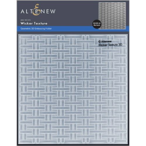 Altenew - Wicker Texture 3D Embossing Folder