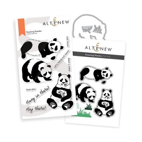 Altenew - Roaming Pandas - Complete Bundle