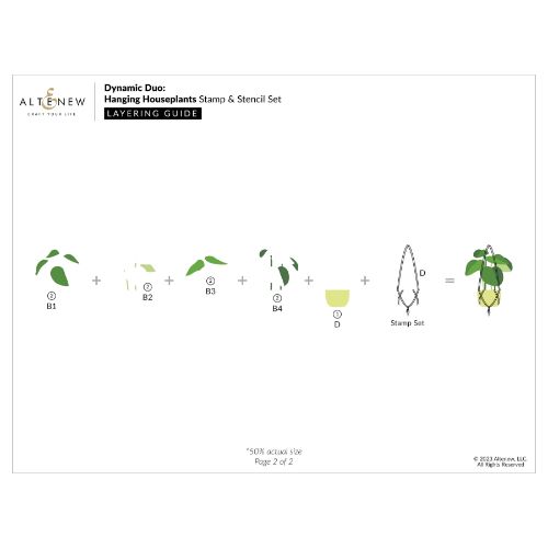 Altenew - Dynamic Duo: Hanging Houseplants