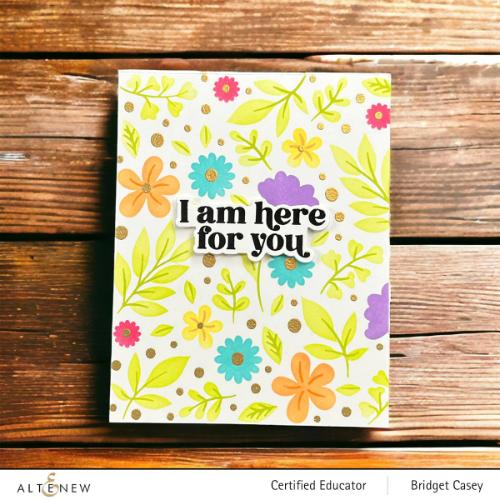 Altenew - Craft Your Life Project Kit: Zero-Waste Flowery Pattern - Postage as per Actual