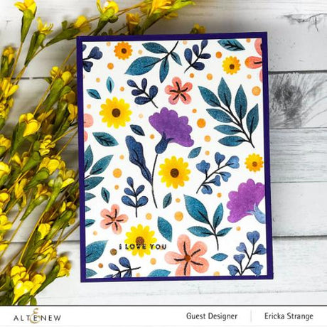 Altenew - Craft Your Life Project Kit: Zero-Waste Flowery Pattern - Postage as per Actual