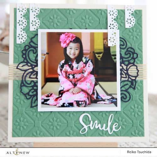 Altenew - Floral Diamond Blocks 3D Embossing Folder