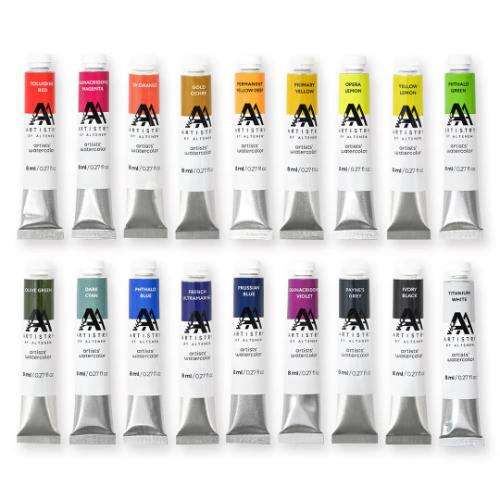 Altenew - Ultimate Artists' Watercolor Tube Bundle - Postage as per actual