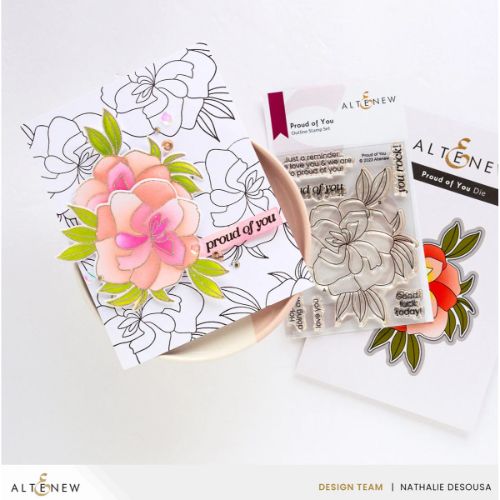 Altenew - Proud of You Simple Coloring/Layering Stencil