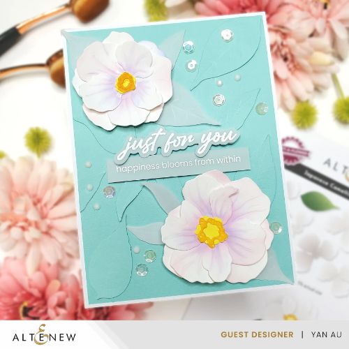Altenew - Craft-A-Flower: Japanese Camellia Layering Die Set - Postage as per Actual