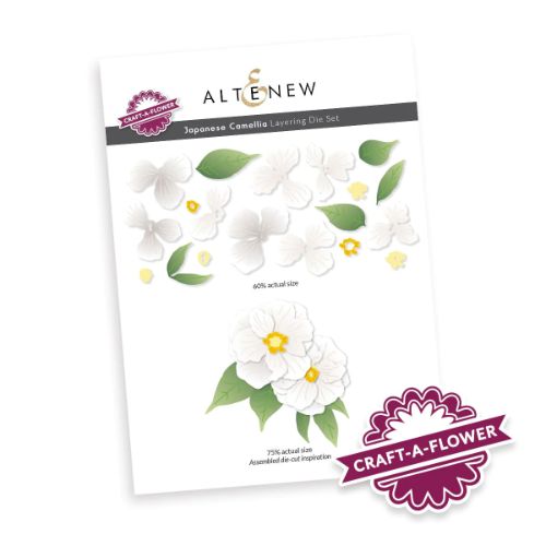 Altenew - Craft-A-Flower: Japanese Camellia Layering Die Set - Postage as per Actual