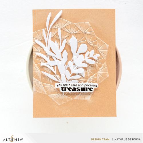 Altenew - Faceted Frame 3D Embossing Folder