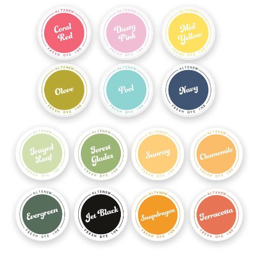 Altenew - Scintillating Shades Fresh Dye Ink Bundle - Postage as per Actual