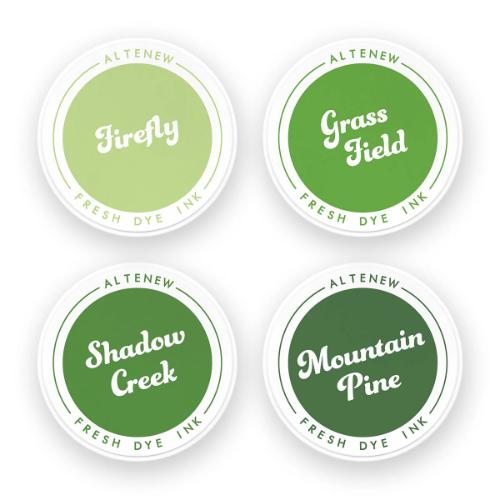 Altenew - Green Valley Fresh Dye Ink - Complete bundle