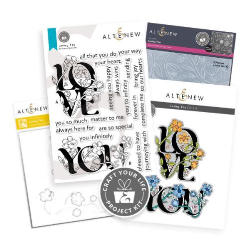Altenew - Craft Your Life Project Kit: Loving You - Postage as per Actual