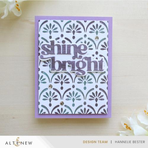 Altenew - Shimmer Relief Paste - Amethyst