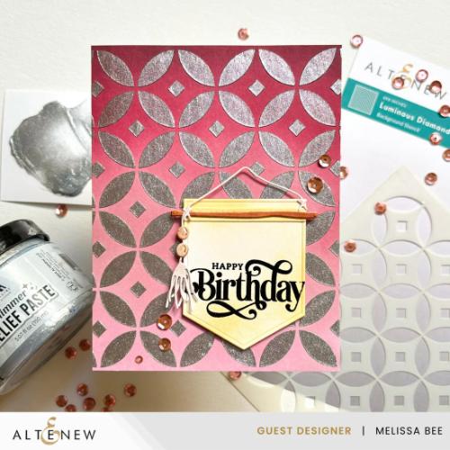 Altenew - Shimmer Relief Paste - Silver