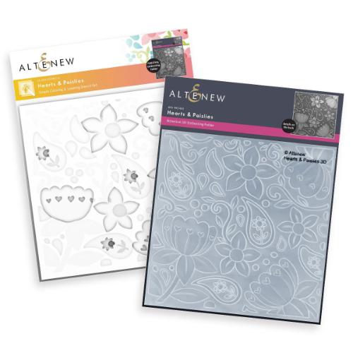 Altenew - Hearts & Paislies - Complete Bundle