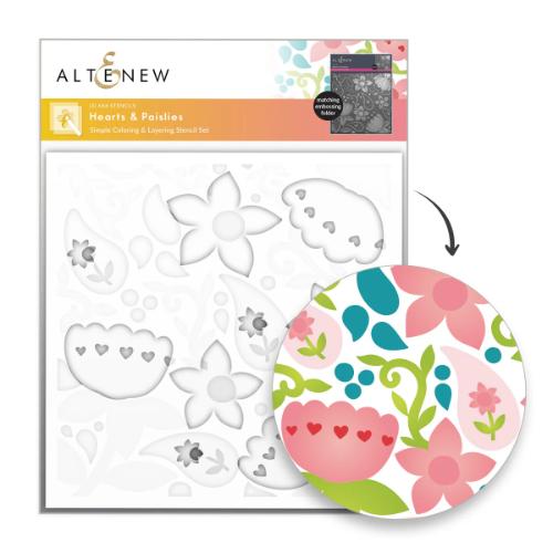 Altenew - Hearts & Paislies - Complete Bundle