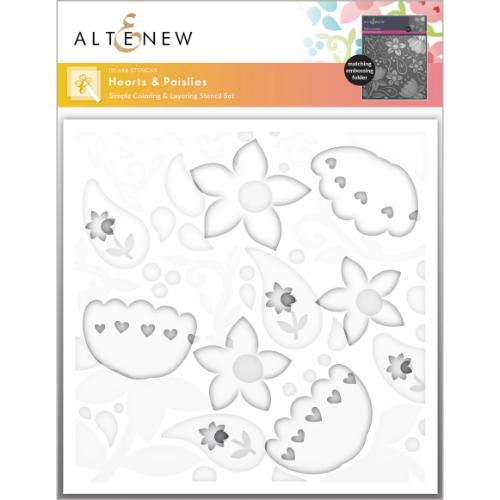 Altenew - Hearts & Paislies - Complete Bundle