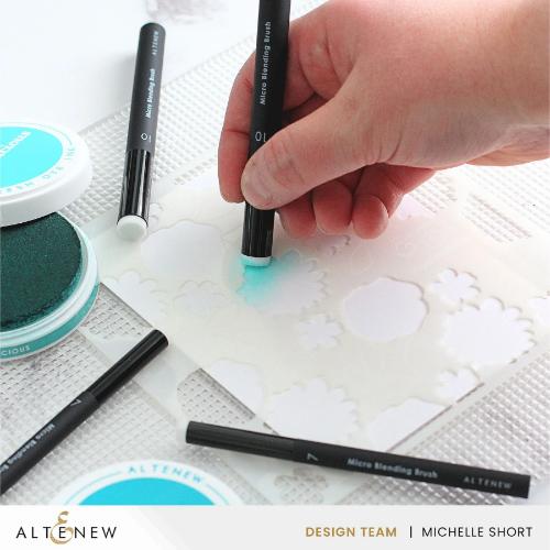 Altenew - Micro Blending Brush set (Flat Bristles)