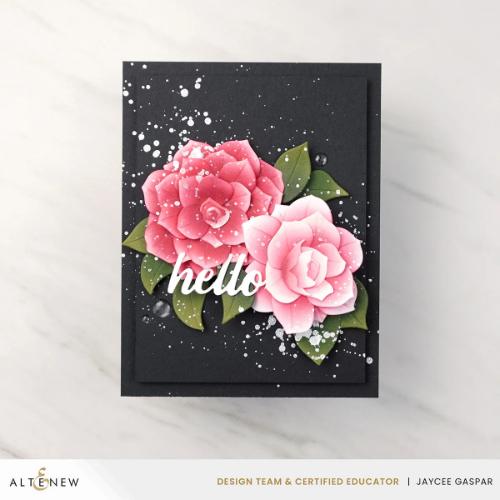 Altenew - Craft-A-Flower: April Kiss Camellia Layering Die Set