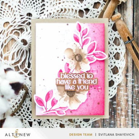 Altenew - Dynamic Duo: Painted Blossoms & Add-on Die Bundle
