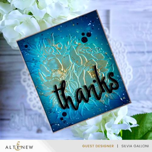 Altenew - Farmhouse Florals 3D Embossing Folder