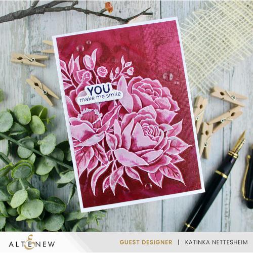 Altenew - Farmhouse Florals 3D Embossing Folder