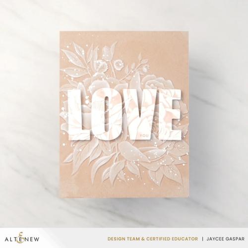 Altenew - Farmhouse Florals 3D Embossing Folder
