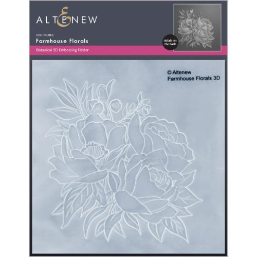 Altenew - Farmhouse Florals 3D Embossing Folder