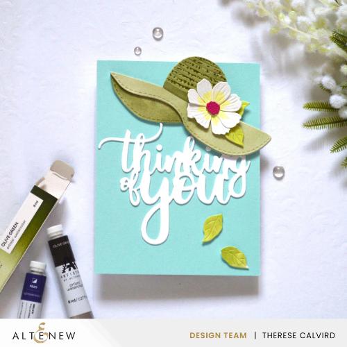 Altenew - Lovely Floral Hat Die Set