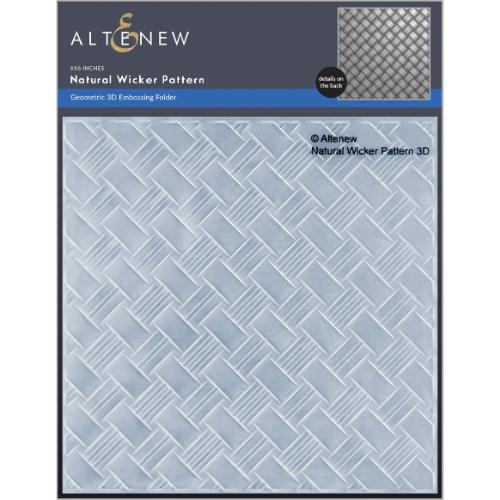Altenew - Natural Wicker Pattern 3D Embossing Folder