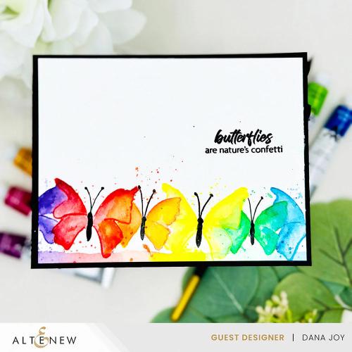Altenew - Stamp & Paint: Butterflies - Complete bundle