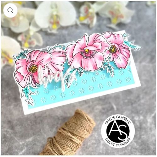 Alex Syberia Designs - Cindy Lou's Poppies Die Set